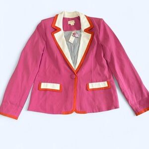 Maeve by Anthropologie Pink and Orange Women’s Blazer
